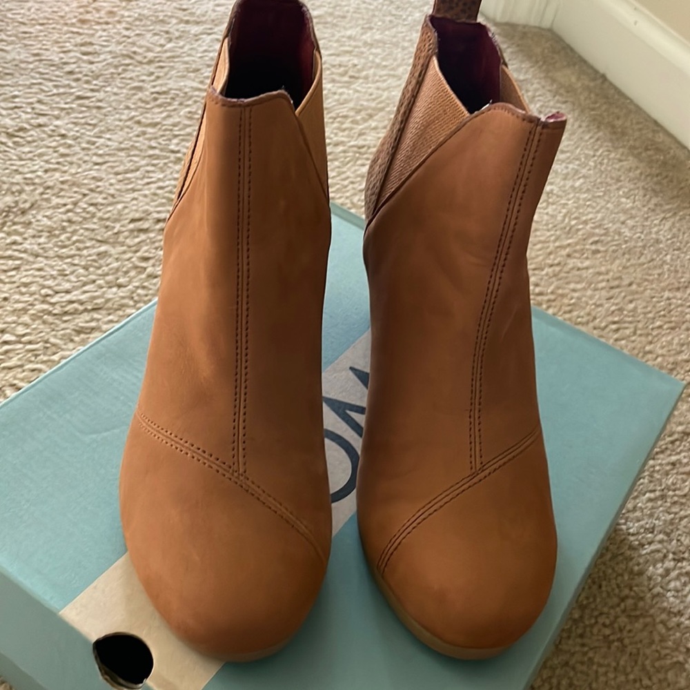 Kelsey Tom wedge bootie